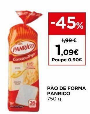 El Corte Inglés Pão de forma promoção