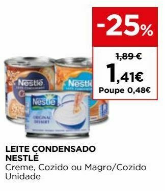 El Corte Inglés Leite condensado promoção