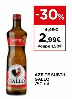 El Corte Inglés Azeite promoção
