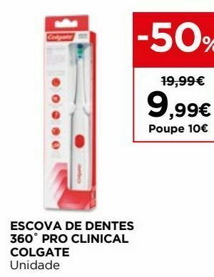 El Corte Inglés Escova de dentes promoção
