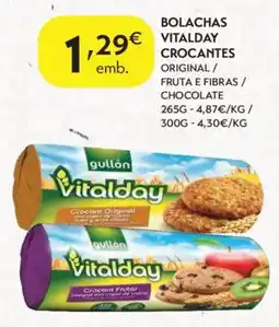 Spar Bolachas vitalday crocantes promoção