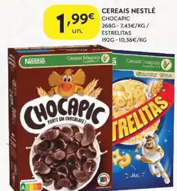Spar Cereais nestlé chocapic promoção