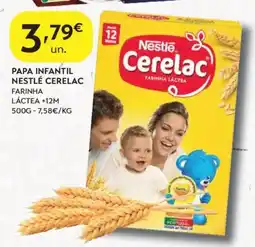 Spar Papa infantil nestlé cerelac farinha promoção
