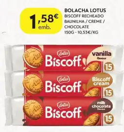 Spar Bolacha lotus promoção