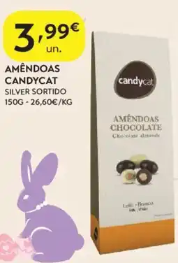 Spar Amêndoas candycat silver sortido promoção