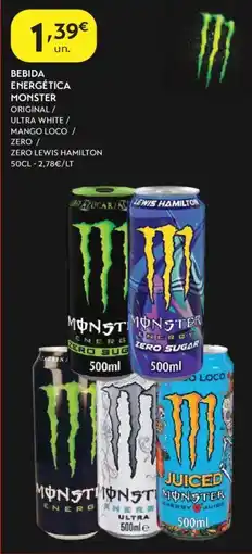 Spar Bebida energética monster promoção