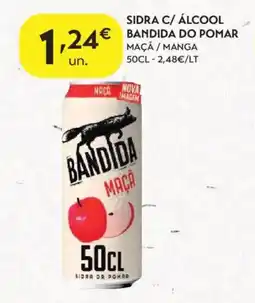 Spar Sidra c/ álcool bandida do pomar promoção
