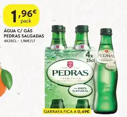 Spar Água c/ gás pedras salgadas promoção