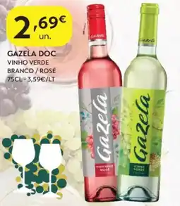 Spar Gazela doc vinho verde promoção