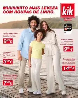 kik Camisa para homem promoção