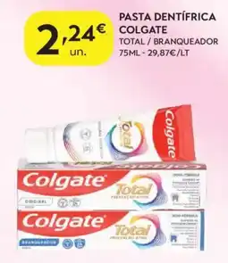 Spar Pasta dentifrica colgate promoção