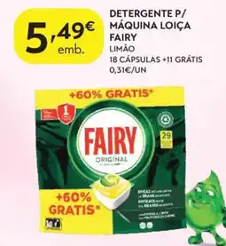 Spar Detergente p/ máquina loiça fairy promoção