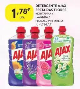 Spar Detergente ajax festa das flores promoção