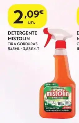 Spar Detergente mistolin promoção