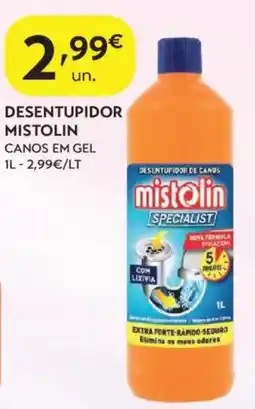 Spar Desentupidor mistolin promoção