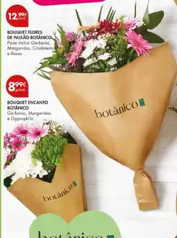 Pingo Doce Bouquet flores de paixão botânico promoção