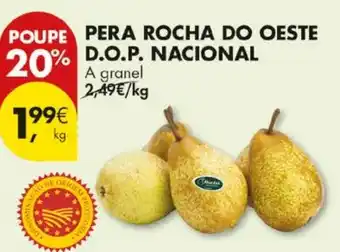 Pingo Doce Pera rocha do oeste d.o.p. nacional promoção