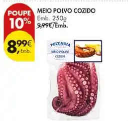 Pingo Doce Meio polvo cozido promoção