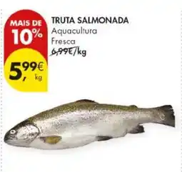 Pingo Doce Truta salmonada promoção