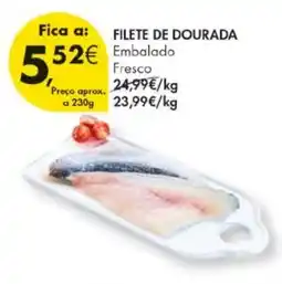 Pingo Doce Filete de dourada promoção