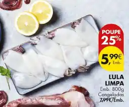 Pingo Doce Lula limpa promoção