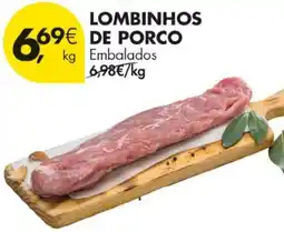 Pingo Doce Lombinhos de porco promoção