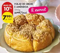 Pingo Doce Folar de creme e amêndoa promoção