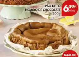 Pingo Doce Pão de ló humido de chocolate promoção