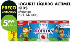 Pingo Doce Iogurte líquido actimel kids promoção