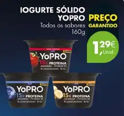 Pingo Doce Iogurte sólido yopro preço promoção