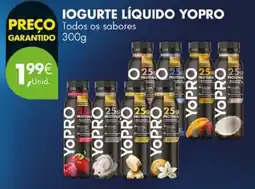 Pingo Doce Iogurte líquido yopro promoção