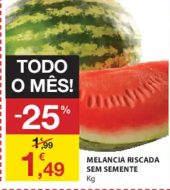 Melancia Riscada Sem Memente
