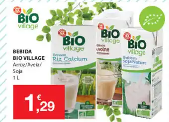 E.Leclerc Bebida Bio Village Soja 1L promoção