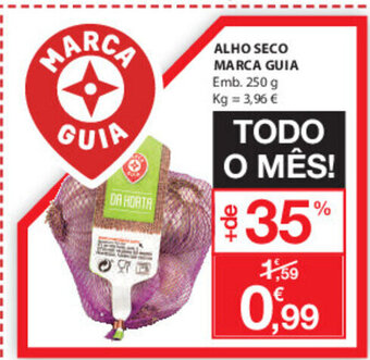 E.Leclerc Alho Seco Marca Guia 250g promoção