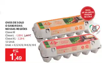 Ovos de Solo o Sabordas Nossas Regiões Classe M