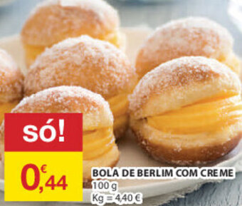 E.Leclerc Bola de Berlim com Creme 100g promoção