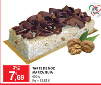 Tarte de Noz marca Guia 600g