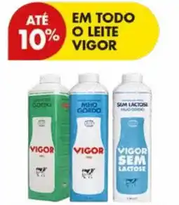 Pingo Doce Em todo o leite vigor promoção
