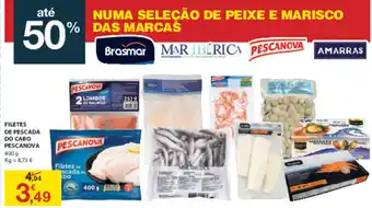 E.Leclerc Filetes de Pescada do Cabo Pescanova 400g promoção