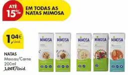 Pingo Doce Mimosa natas promoção