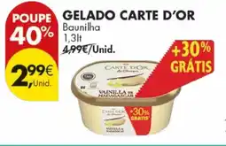 Pingo Doce Gelado carte d'or promoção