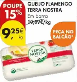 Pingo Doce Queijo flamengo terra nostra promoção