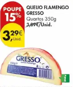 Pingo Doce Queijo flamengo gresso promoção