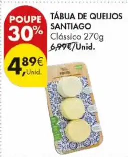 Pingo Doce Tábua de queijos santiago promoção