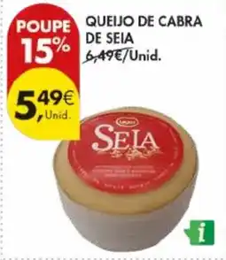Pingo Doce Queijo de cabra de seia promoção