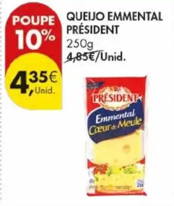 Pingo Doce Queijo emmental président promoção