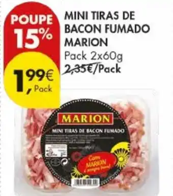 Pingo Doce Mini tiras de bacon fumado marion promoção