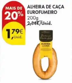 Pingo Doce Alheira de caça eurofumeiro promoção