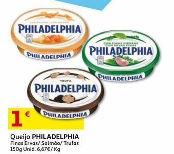Auchan Queijo philadelphia promoção