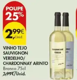 Pingo Doce Vinho tejo sauvignon verdelho/ chardonnay arinto promoção
